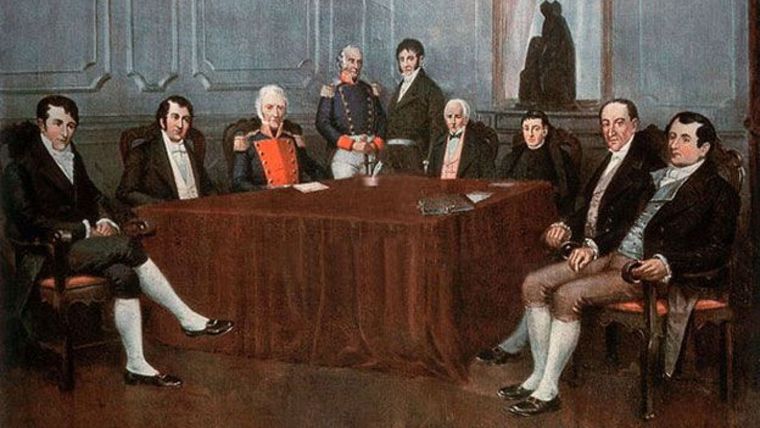Integrantes de la Primera Junta de mayo de 1810.