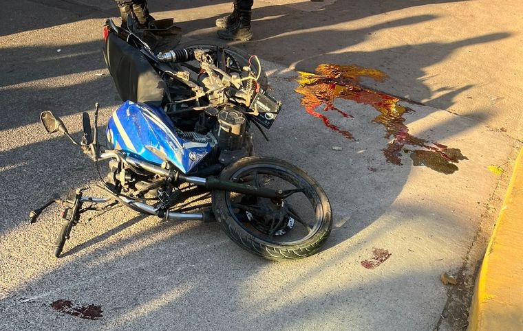 El siniestro ocurrió esta mañana en Las Heras. El siniestro ocurrió esta mañana en Las Heras.