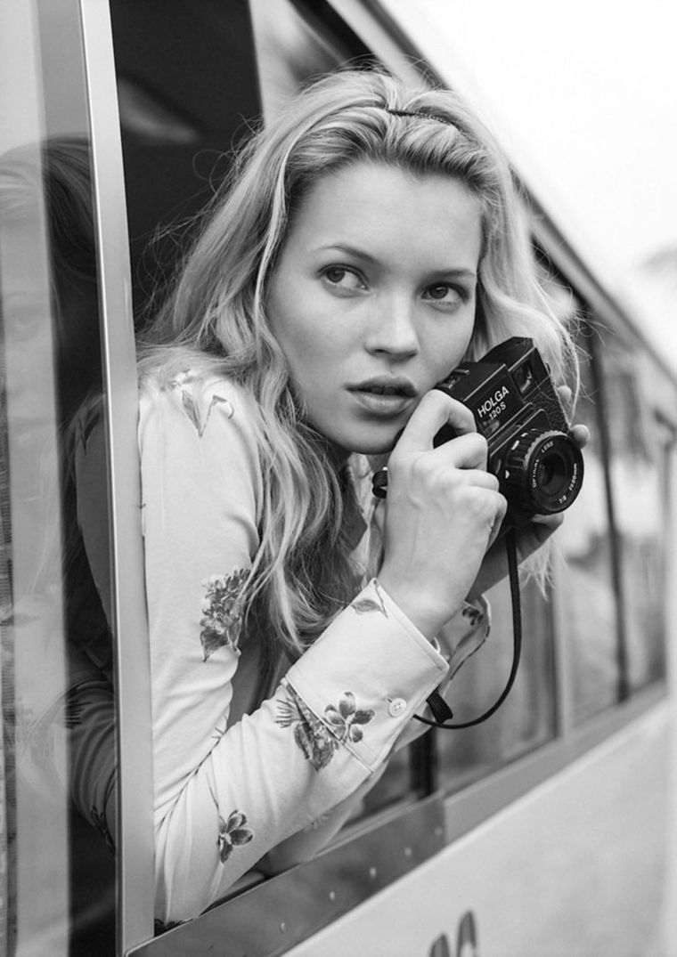 Kate Moss niega haber realizado algún procedimiento estético. Foto: Bruce Weber