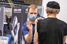 Dinamarca cuenta con 2,8 millones de dosis de Astrazeneca. Foto: EPA