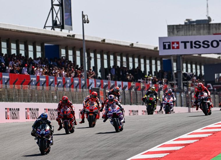 El MotoGP apuesta por el sprint de los sábados. Foto: MotoGP