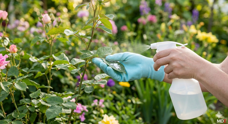 Aliado en la jardinería: cómo usar el bicarbonato contra plagas. Foto: Gemini IA