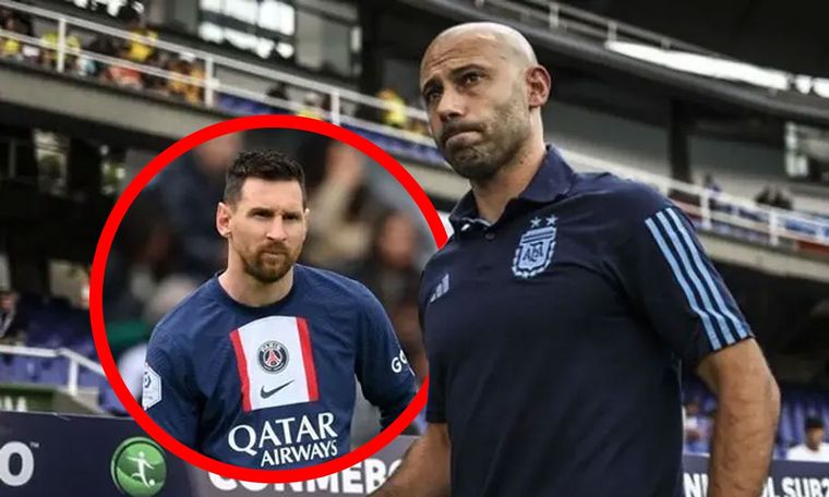 Mascherano se refirió a los insultos del PSG a Messi.