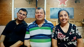 La familia Sena. Foto: Facebook