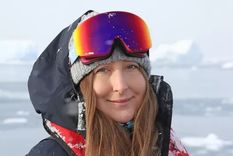 Foto: OKSANA SAVENKO/ALEXANDER AFTENUK. Oksana Savenko es bióloga marina. Foto: OKSANA SAVENKO/ALEXANDER AFTENUK. Oksana Savenko es bióloga marina.