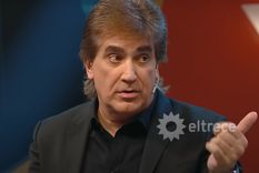 Gebel dejó correr su ingreso a la política con algunos dirigentes que lo quieren convencer. Créditos: Captura / El Trece