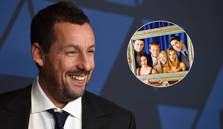 Adam Sandler confesó qué personaje de Friends hubiese querido ser.
