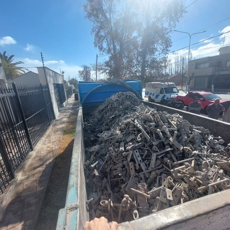 Parte del secuestro Foto: Ministerio de Seguridad