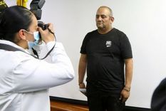 Dairo Antonio Úsuga, más conocido como Otoniel, lideró la mayor banda criminal de Colombia Foto: COLOMBIAN POLICE/HANDOUT VIA REUTERS