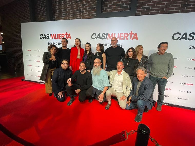 Casi Muerta estrenará este jueves en todos los cines y este lunes fue la avant premiere. Foto: Gabriel Sotelo