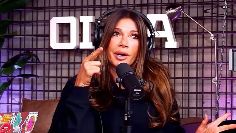 La actriz dio un paso en falso y se cayó. Foto: captura de video YouTube/ OLGA.&nbsp;