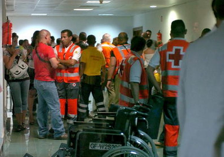 Estaba lleno de cadáveres carbonizados, dijo un enfermero. Foto: Web