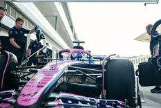 Alpine lideró el test con Aron al volante; Colapinto y Gasly giran este miércoles