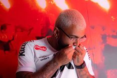 La barra del Santos le dejó un fuerte mensaje a Gabigol en su presentación.