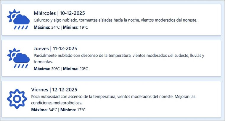 El pronóstico de Contingencias Climáticas para los próximos días en Mendoza. El pronóstico de Contingencias Climáticas para los próximos días en Mendoza.