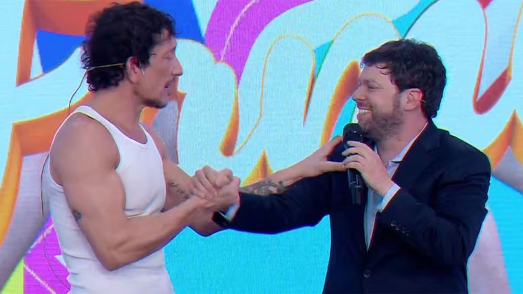 Nico Vázquez y Guido Kaczka en el nuevo programa de ElTrece. Nico Vázquez y Guido Kaczka en el nuevo programa de ElTrece.