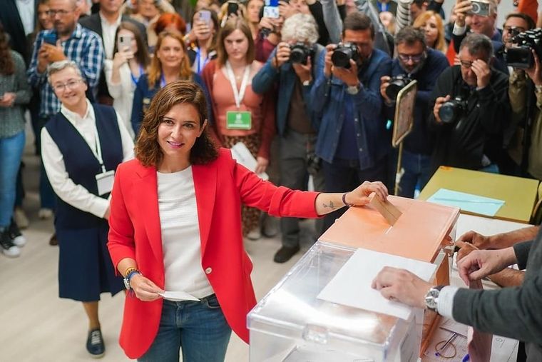 España tiene elecciones municipales este domingo Foto: Isabel Díaz Ayuso