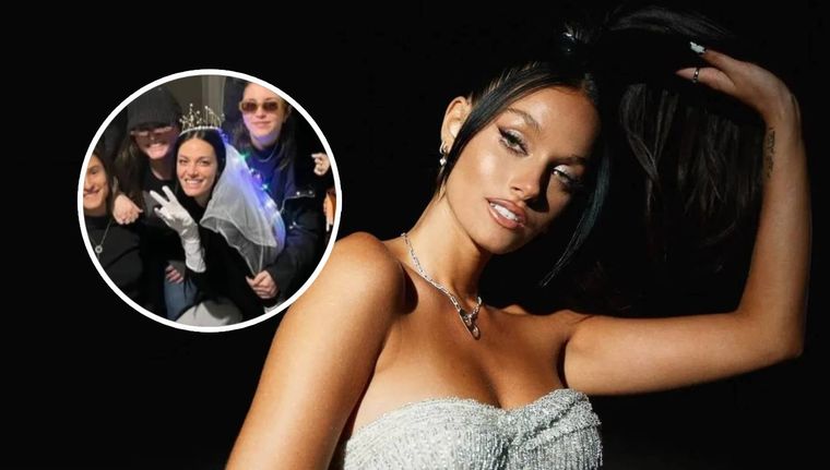 La despedida de soltera de Oriana Sabatini.