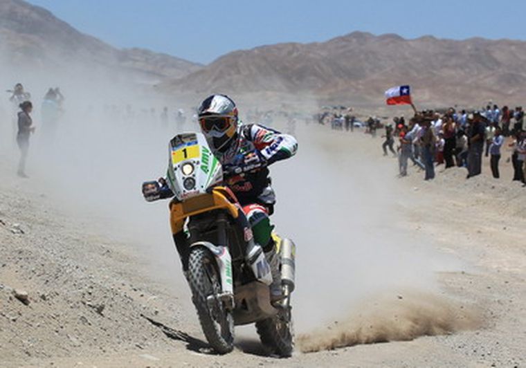 El Dakar podría ir hacia Perú. Foto: efe