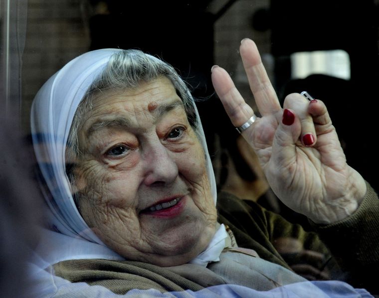 Hebe de Bonafini aprovechó para criticar duramente al gobierno de Mauricio Macri