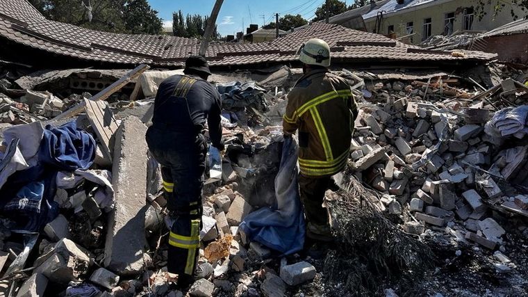 bombardeo ruso Los bombardeos son el único diálogo que existe entre las dos naciones. Foto: Aristegui.