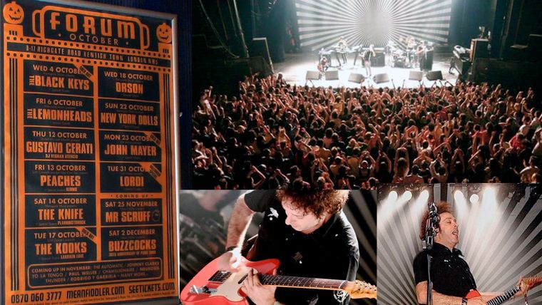 Gustavo Cerati estuvo en Londres en 1995 durante las sesiones del disco Sueño Stereo (Soda Stereo), en 1999 para su disco solista Bocanada y el 12 de octubre de 2006 para su único show en vivo en la capital inglesa, ante 2.000 personas y con entradas agotadas (O2 Forum Kentish Town)