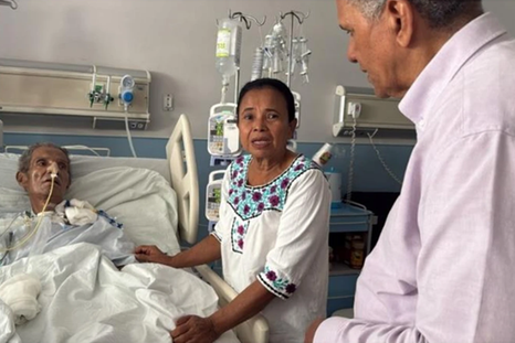 Según un comunicado del gobierno de Nicaragua, a Rivera lo han visitado "la Compañera Nancy Elizabeth Henríquez y el Comandante Lumberto Campbell". Según un comunicado del gobierno de Nicaragua, a Rivera lo han visitado "la Compañera Nancy Elizabeth Henríquez y el Comandante Lumberto Campbell".
