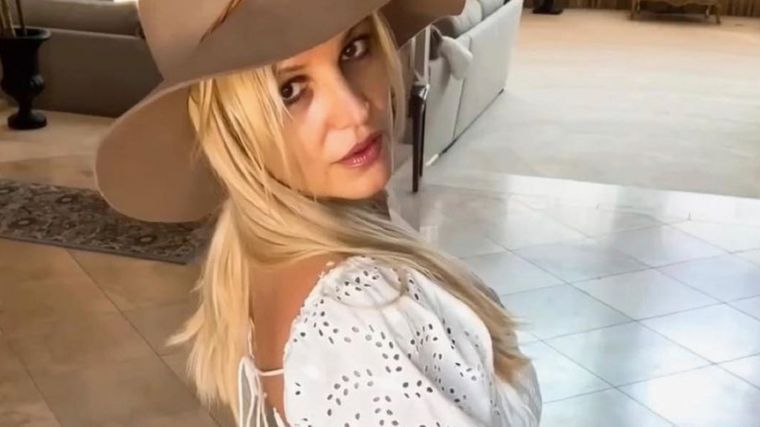 Britney Spears En fuego Foto: Fuente: Imagen - Instagram @britneyspears