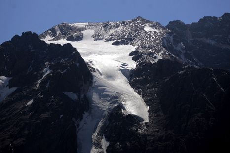 El cerro Tolosa, en Las Cuevas. Foto: ALF PONCE / MDZ