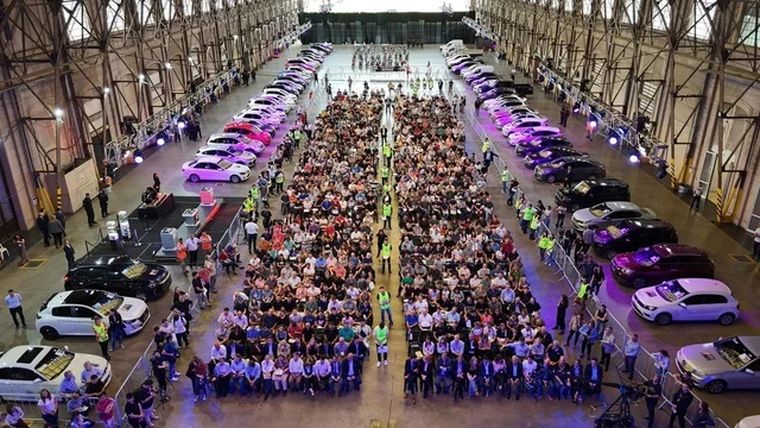 El remate se realizó en la Estación Belgrano de la ciudad de Santa Fe.