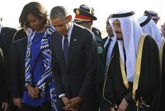 michelle obama no uso velo en arabia y desato el escandalo