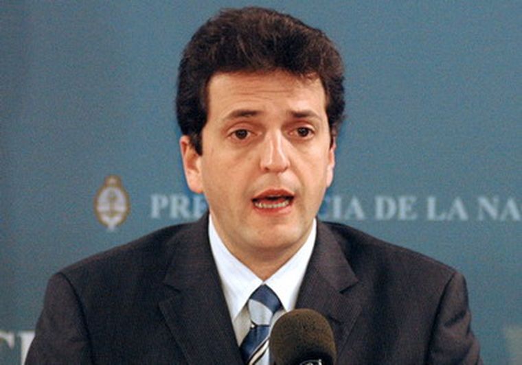 El jefe de Gabinete también llega hoy con la presidenta. Foto: NA