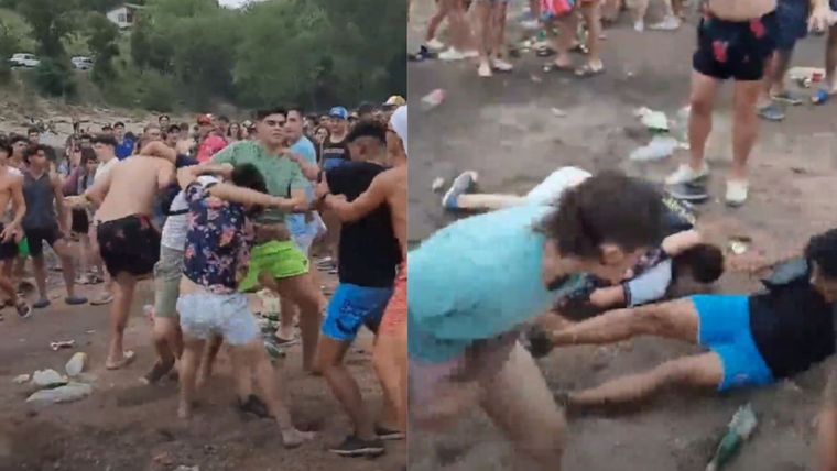 Al menos 10 jóvenes participaron de una pelea en El Codito, Córdoba