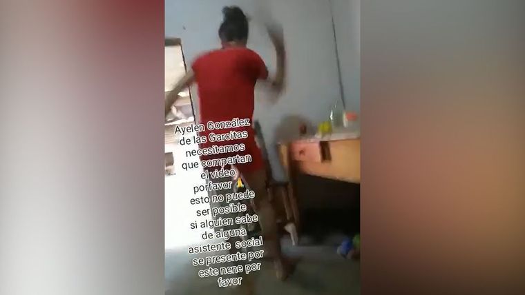 La mujer fue detenida por los golpes que le propinó a su hijo, pero horas más tarde recuperó la libertad