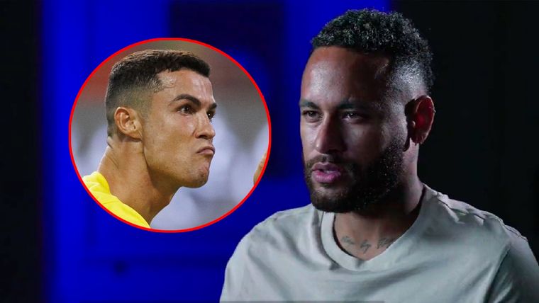 Neymar destacó a Cristiano Ronaldo como el pionero en Arabia Saudita Foto: Al-Hilal TV