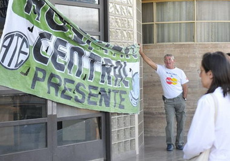 Nuevamente ATE protestará frente al hospital Central.