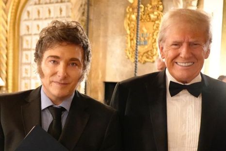 Donald Trump y Javier Milei Foto: Presidencia