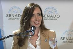 Victoria Villarruel apuntó contra el adoctrinamiento en las universidades Foto: Senado