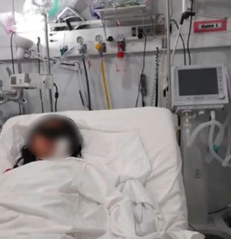 Tras el hecho, la menor fue hospitalizada