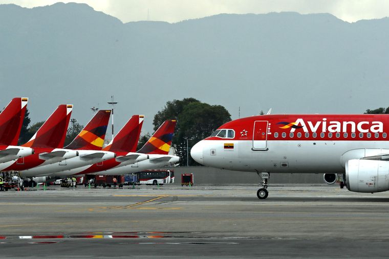 En el caso de Avianca, la aerolínea inmoviliza más del 70 % de su flota Airbus A320.