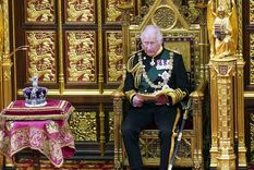 El príncipe, rodeado de oro. Foto: Getty Images.