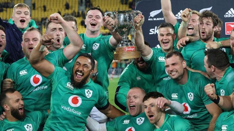 Irlanda llega por segunda vez a la cima del ranking Foto: AFP