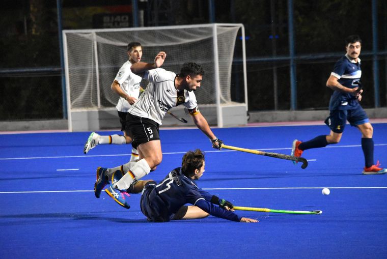 Luciano Coria, capitán de Alemán, habló tras la consagración ante Vistalba. Foto: Prensa Alemán