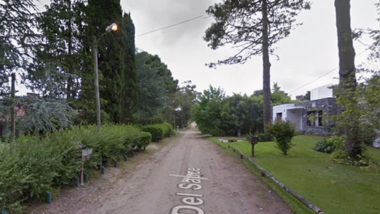 La zona de Pinamar donde está ubicada la vivienda que fue desvalijada. La zona de Pinamar donde está ubicada la vivienda que fue desvalijada.