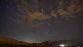 El cielo de Uspallata es considerado uno de los más limpios de la región Foto: Prensa Municipalidad de Las Heras