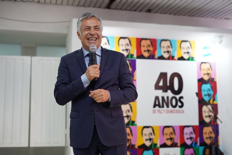 Cornejo afina detalles para su segundo mandato al frente de la provincia. Así será su gabinete Foto: X @alfredocornejo