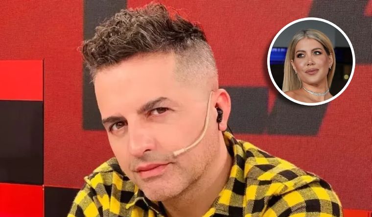 Ángel repudió a quienes lucran con el estado de salud de Wanda Nara