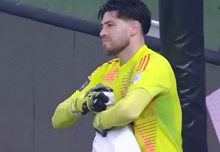 Rossi quedó en el foco durante la final.