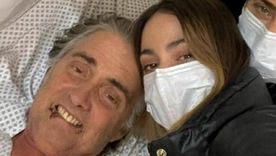 La artista, en una fuerte disputa con su padre. La artista, en una fuerte disputa con su padre.