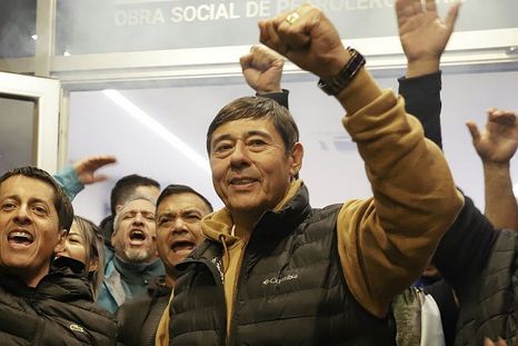 Marcelo Rucci, titular del sindicato de petroleros privados Marcelo Rucci, titular del sindicato de petroleros privados